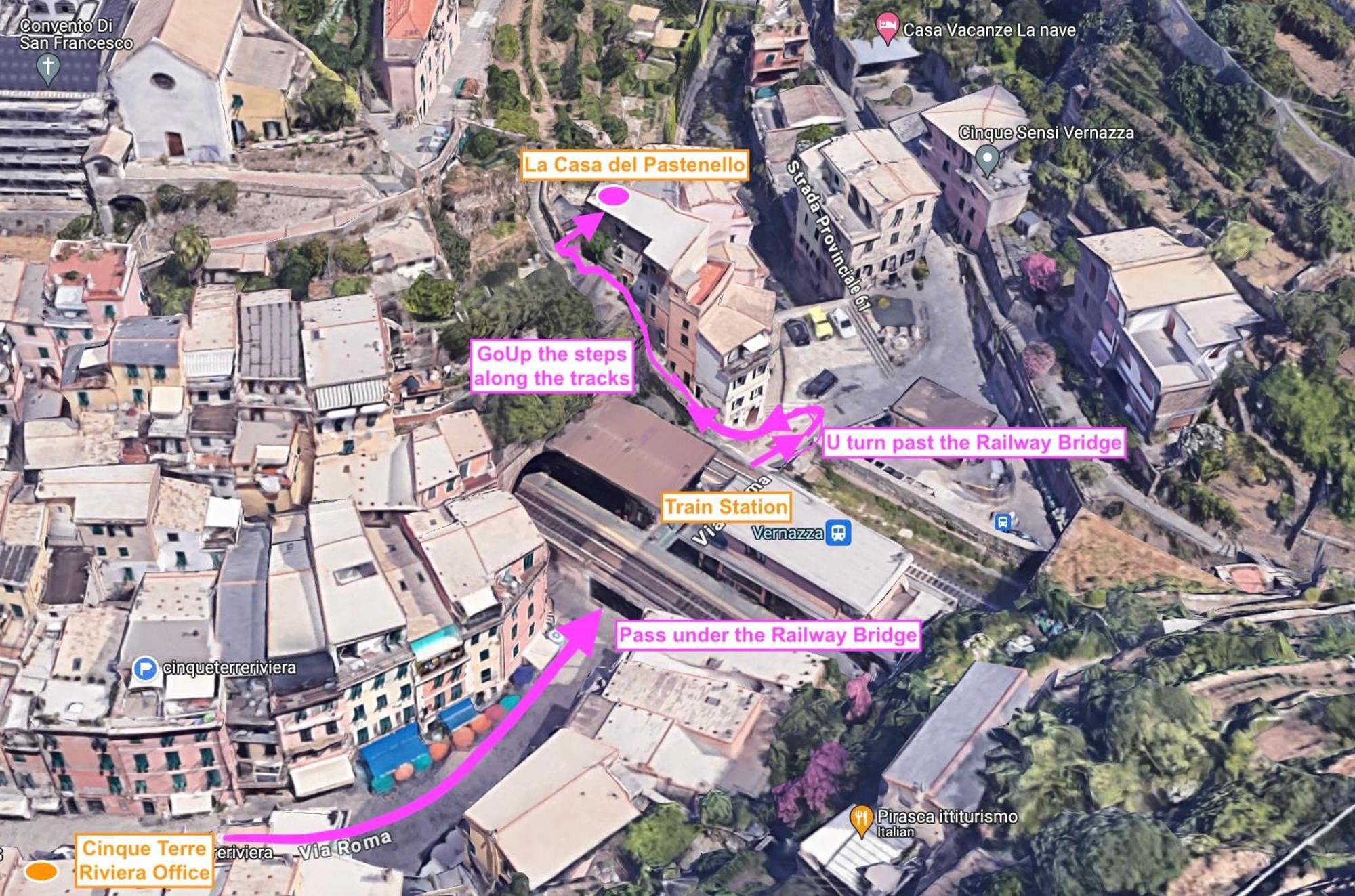 La Casa Del Pastenello Вернаца Екстериор снимка